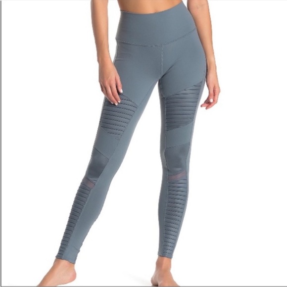 Alo High-Waist Moto Legging - Picture 1 of 9